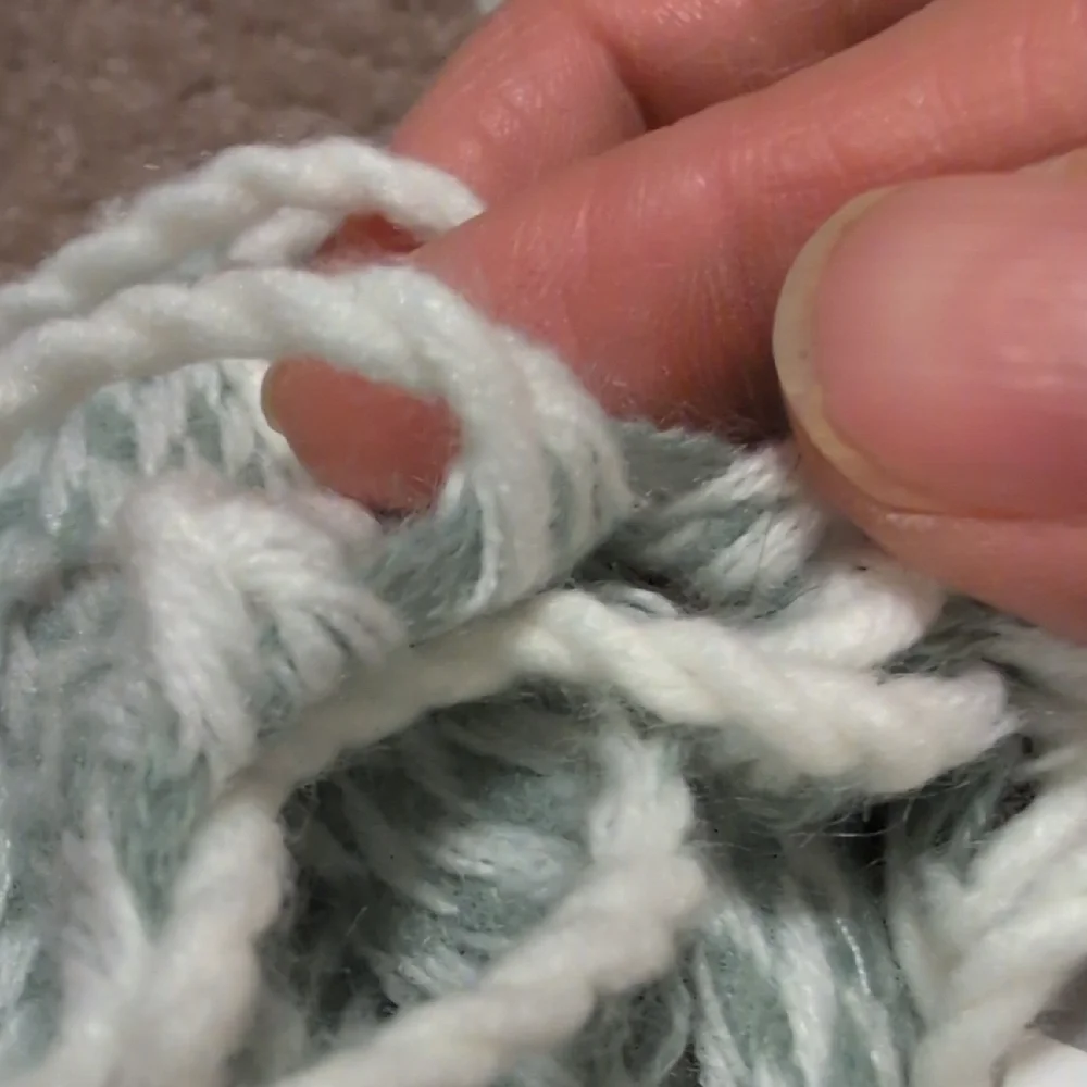 herringbone cozy throw